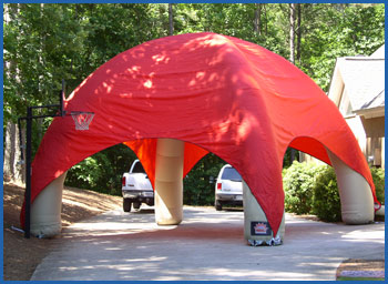 Tent for Mechanical Bull Rental